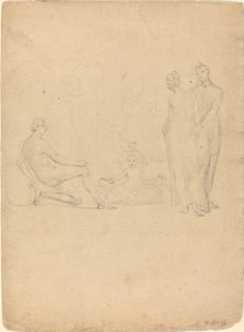 Herkules-lapsi kuristaa käärmeitä tekijältä William Blake
