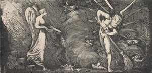 Mies, joka lakaisi tulkin salin tekijältä William Blake