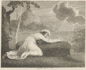 Persia, aurinko ja pilvi tekijältä William Blake