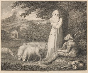 Paimen ja filosofi tekijältä William Blake