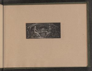 Thenot ja Colinet syövät ilta-ateriansa tekijältä William Blake