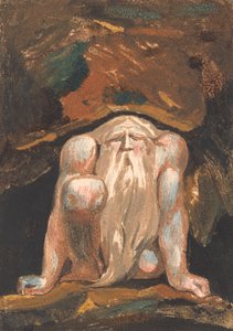 Urizenin ensimmäinen kirja, levy 8 (Bentley 9) tekijältä William Blake