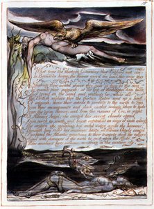 "What Time the Thirteen Governors", levy 13 julkaisusta "America, a Prophecy" tekijältä William Blake