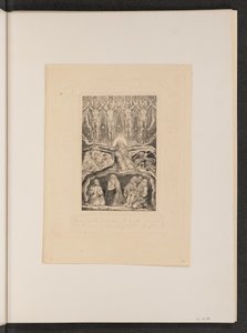 Kun aamutähdet lauloivat yhdessä, 1825. tekijältä William Blake