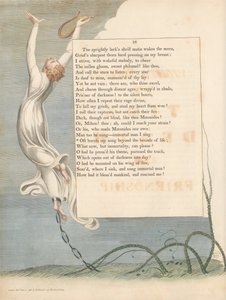 Youngin yön ajatukset, Sivu 16, Usein murtaa lauluni elämän rajojen ulkopuolella tekijältä William Blake