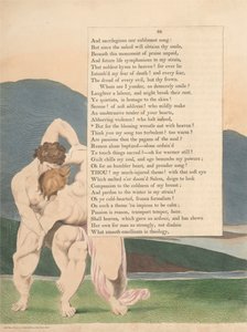 Youngin yön ajatuksia, Sivu 88, mutta siunaukselle taistella ei taivaan kanssa tekijältä William Blake