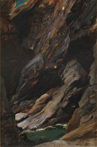 Rocks Tintagelissa tekijältä William Blake Richmond
