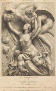 Tulkoon sinun valtakuntasi (Sir Thomas Bartingin muistomerkki) tekijältä William Bond after Henry Corbould after John Flaxman