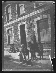 Nora Street, Cardiff, 1893.