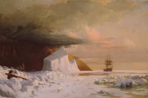 Arctic Summer: Boring Through the Pack in Melville Bay, 1871.