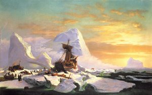 Murskattu jäässä tekijältä William Bradford