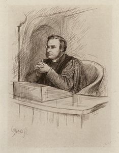 Archibald Hamilton Charteris, raamatunkritiikin ja raamatullisen antiikin professori (kaiverrus). tekijältä William Brassey (after) Hole