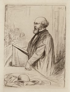 Norman Macpherson, skotlantilaisen oikeuden professori (kaiverrus).