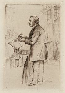 William Smith Greenfield, yleisen patologian professori (kaiverrus)