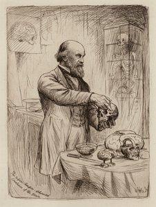 William Turner, anatomian professori (kaiverrus) tekijältä William Brassey (after) Hole