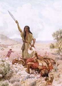 Daavid ja Goljat tekijältä William Brassey Hole