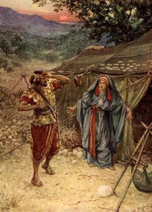Jael Yael ja Sisera - Raamattu tekijältä William Brassey Hole