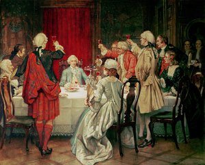 Prinssi Charles Edward Stuart Edinburghissa, 1745 tekijältä William Brassey Hole