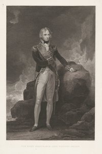 Portretti van Horatio Nelson Oikea kunniallinen lordi varakreivi Nelson (nimi esineessä) tekijältä William Bromley (I)