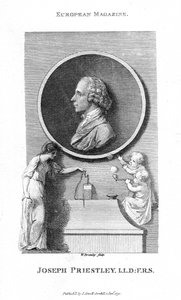 Joseph Priestley, englantilainen kemisti ja presbyteeripappi, 1791