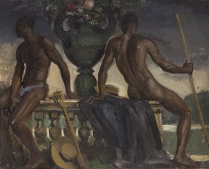 Aatamin työ, 20. vuosisata (Öljy kankaalle) tekijältä William Bruce Ellis Ranken