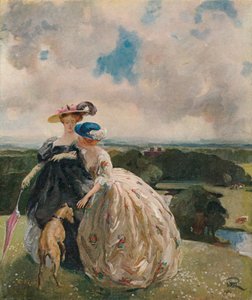 Puistossa, Dalswinton, 1904, 1906 tekijältä William Bruce Ellis Ranken