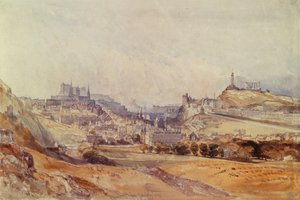 Edinburgh Salisbury Cragsista tekijältä William Callow