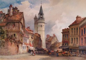 Évreux, 1855 tekijältä William Callow