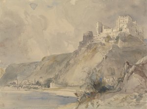Rheinfels ja St. Goar tekijältä William Callow