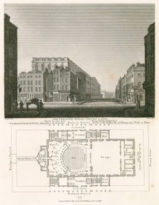 Royal Theatre, Drury Lane, Lontoo, jonka rakensi edesmennyt Henry Holland