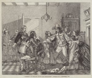 Kaarle II Hollannissa, ennen palautusta tekijältä William Carpenter