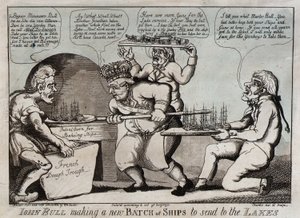 John Bull valmistaa uuden laivaerän järville lähetettäväksi.