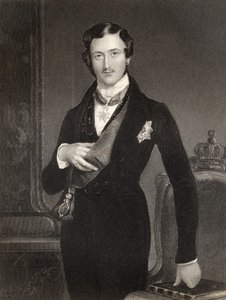 Albert Prince Consort of Great Britain, kaiverrus W. Holl, National Portrait Gallery, Volume IV, julkaistu noin 1820