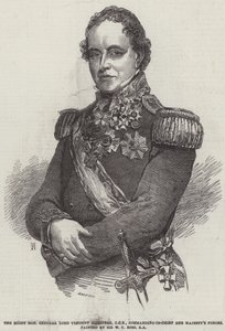 Kunnianarvoisa kenraali lordi varakreivi Hardinge, GCB, Hänen Majesteettinsa joukkojen ylipäällikkö. tekijältä William Charles Ross