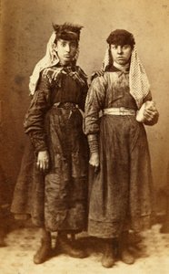 Muotokuva kahdesta työntekijästä Tredegar Iron Worksissa Walesissa tekijältä William Clayton