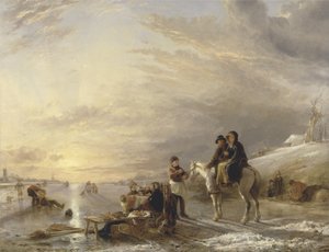 Pakkaskohtaus tekijältä William Collins