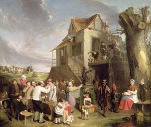 Vappu, n. 1811-1812 (öljy kankaalle)