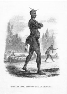 Moselekatse Amazooloon kuningas, 1852