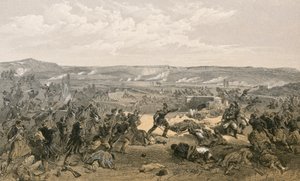 Tšernajan taistelu, 16. elokuuta 1855 tekijältä William Crimea Simpson