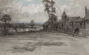 Lontoo Hampsteadin luostarista. Suihkut tekijältä William Crotch