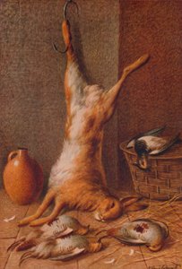 Asetelmajänis, c1895 tekijältä William Cruikshank