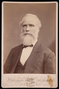 Retrat de Garland Carr Broadhead 1827-1912, abans de 1884. finlandès tekijältä William Curtis Taylor