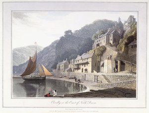 Clovelly, Pohjois-Devonin rannikolla tekijältä William Daniell