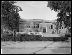 Queens Borough Public Libraryn Elmhurst-haara; Carnegie-kirjasto, n. 1910 tekijältä William Davis Hassler