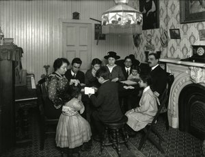 Evankelistakomitea, Raamatuntutkistelu rouva Vitellon kotona, 359 E. 49th Street, opettaja neiti Jones. 30. maaliskuuta 1916 tekijältä William Davis Hassler