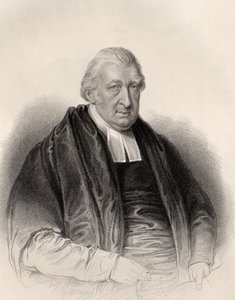 Reverend Rowland Hill, S. Freemanin kaiverrus, National Portrait Gallery, Volume IV, julkaistu n. 1820 (litho)