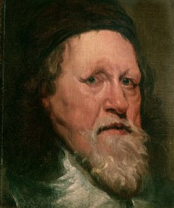 Muotokuva Inigo Jonesista (1573-1652), lavastajasta ja arkkitehdistä. tekijältä William Dobson