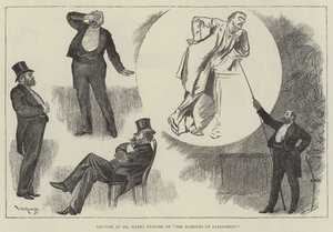 Harry Furnissin luento aiheesta The Humors of Parliament tekijältä William Douglas Almond