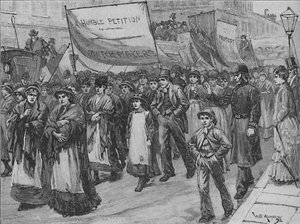 Matkustajan kulkue Westminsteriin, 1892
