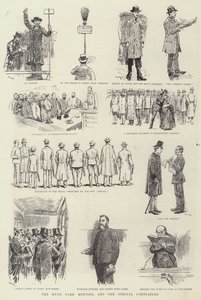 Hyde Park -kokous ja erikoiskonstaapelit tekijältä William Douglas Almond